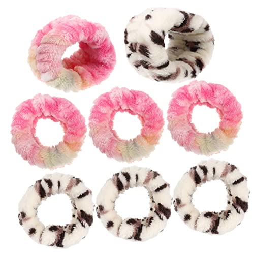 WRITWAA 8 Stück Teiliges Bequemer Waschhandgelenk Bänder Wasserdichte Armbänder für Gesichtswäsche Elastisch und Leicht für und Mädchen mit Buntem Design von WRITWAA