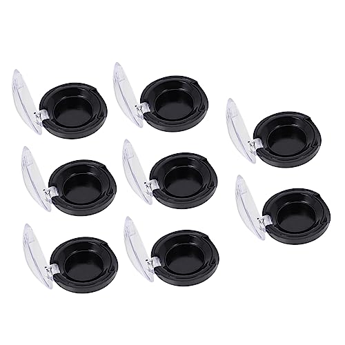 WRITWAA 8 Stücke Lidschatten Subboxen Leere Kosmetik Organizer Behälter für Reise Tragbare Makeup Palette Langlebiges Material Design von WRITWAA