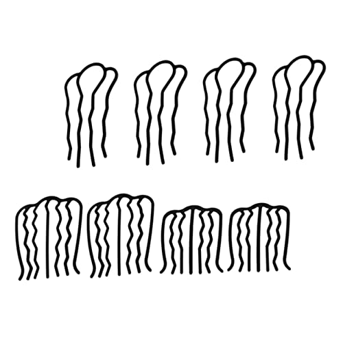 WRITWAA 8 Stück Teiliges Vintage Haarkämme für Damen Wiederverwendbare Haaraccessoires Eleganter Haarschmuck für Hochsteckfrisuren Haargabeln für Frisuren von WRITWAA