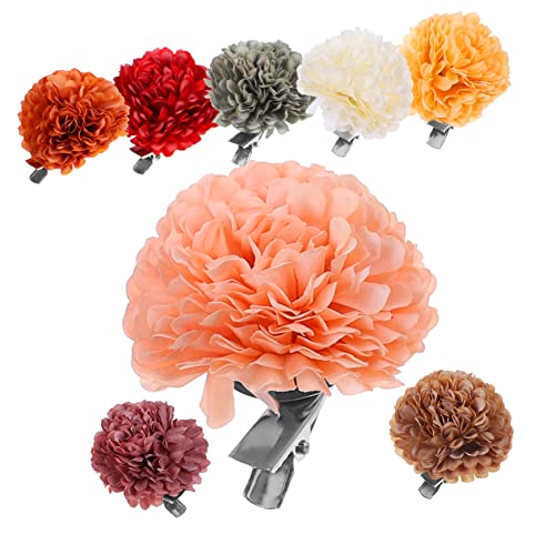 WRITWAA 8st Hortensie Haarschmuck Brosche Haarspange Mini-alligator-haarspangen Haarspange Kopfbedeckung Haarnadel Reize Haarspange Haarschmuck Haaraufsatz Frauen Brauthaar Metall von WRITWAA