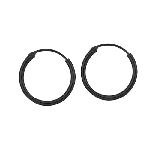 WRITWAA 9 Stück Stilvolle Metal Ohrstecker Teiliges Leichte Kreative Hip Hop Creolen in Gold Silber und Schwarz Modische Runde Kleine Ohrringe für Damen und Herren Vielseitig für Party von WRITWAA