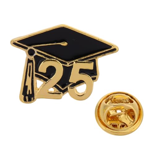WRITWAA Abschlusskappen Brosche Anstecknadel für Graduierungsfeiern Dekorativer Schmuck für Schüler Vielseitiges Accessoire für Akademische Anlässe Gefertigt Inspirierendes Abzeichen von WRITWAA
