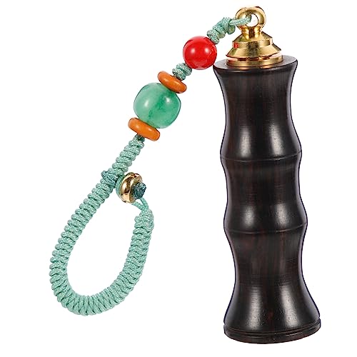 WRITWAA Bamboo Bag Schlüsselanhänger Mit Schwarzem Handgefertigtes Vintage-Auto-Ornament Tragbarer Und Verschleißfester Schlüsselbund- Für Taschen Und WRITWAA Bamboo Bag Schlüsselanhänger Mit Schwarzem Handgefertigtes Vintage-Auto-Ornament Tragbarer Und Verschleißfester Schlüsselbund- Für Taschen Und von WRITWAA