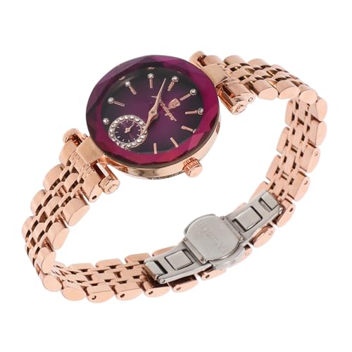 WRITWAA Zarte Damenuhr Mit Ornament Armbanduhr Aus Robusten Materialien Leicht Und Zu Tragen Für Verschiedene Anlässe von WRITWAA