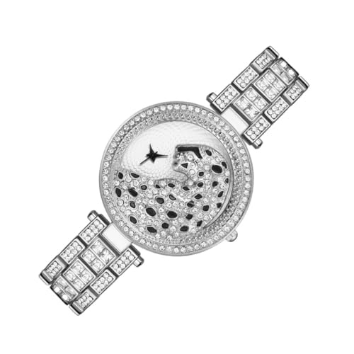WRITWAA Damen Armbanduhr Mit -diamanten Modische Casual Quarzuhr Elegantes Design Freizeit Und Partyuhr Für Junge Frauen Und College-Studentinnen von WRITWAA