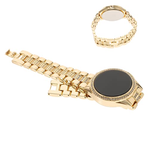 WRITWAA Stilvolle Damenuhr Strass Quarz Armbanduhr Elegante Glänzendes Design Uhr WRITWAA Stilvolle Damenuhr Strass Quarz Armbanduhr Elegante Glänzendes Design Uhr von WRITWAA