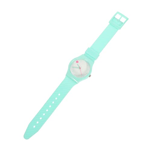WRITWAA Anschauen Mädchen Armbanduhr Studenten Schauen Zu Retro-Uhr Für Mädchen Mädchengeschenke Mädchen Handgelenk Mädchen Uhren Armbanduhr Für Mädchen Uhren Für Mädchen PVC Blue von WRITWAA