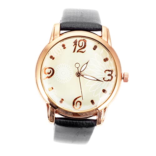 WRITWAA Damenuhr mit Schlangenmuster Lederarmband Freizeit Armbanduhr für Damen Bequeme und Langlebige Quarzuhr Schmuck für Junge Frauen und Mädchen von WRITWAA