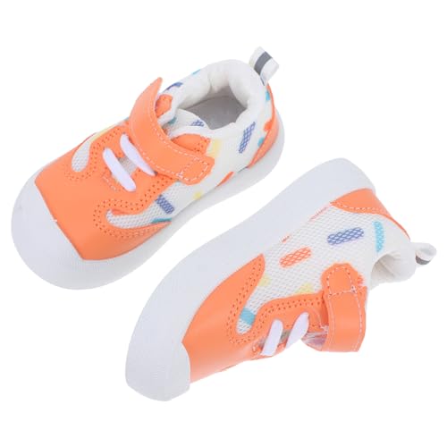 WRITWAA Atmungsaktive Lauflernschuhe Weiche rutschfeste Sohlen Leichte Herbst Schuhe für Jungen und Mädchen Innenlänge Bequeme Babyschuhe für Jahre von WRITWAA