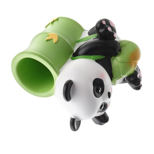 WRITWAA Aufbewahrungsbox Für Nägel Mit Panda-bambus-design Organisierter Stifthalter Für Nagelkunstwerkzeuge Und Make-up-pinsel Kompakt Und Tragbar Für Schreibtischdekoration Und von WRITWAA