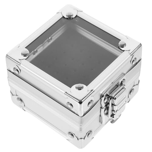 WRITWAA Aufbewahrungshalter Für Nagelbohrer Aus Zinklegierung Box Für Nagelschleifköpfe Organizer Für Maniküre-polierköpfe Mit Lochdesign Für Staubdichtigkeit Und Einfache von WRITWAA