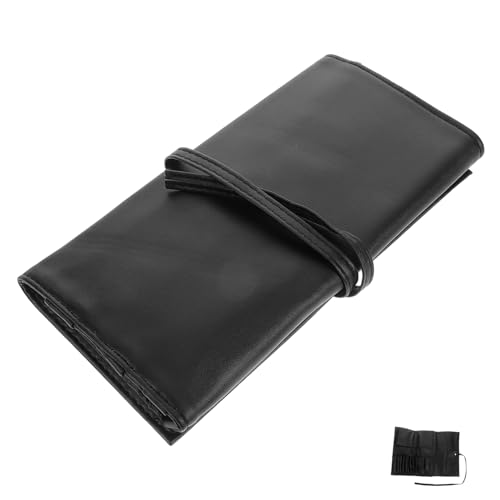 WRITWAA Roll-up Make-up Pinseltasche Reise-pinseletui Organizer Kosmetiktasche Tragbare Pinsel-Aufbewahrungstasche Für Pinselhalter Leicht Und Kompaktes Design Für Schutz Und von WRITWAA