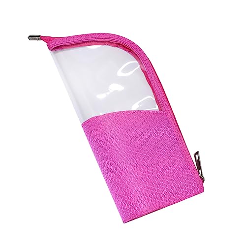 WRITWAA Tragbare Kosmetikpinseltasche Aus Wasserdichtem Transparente TPU-Kosmetiktasche Reise-Make-up-Organizer Für Pinsel Und Kosmetik von WRITWAA