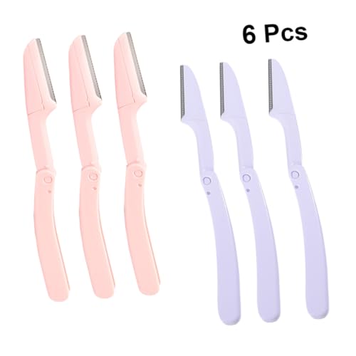 WRITWAA Augenbrauen Trimmer Augenbrauen Entferner Beauty Tool Set Augenbrauen Make Up Tool Set Augenbrauenformer Tragbarer Augenbrauen Rasierer 6 Teilig von WRITWAA