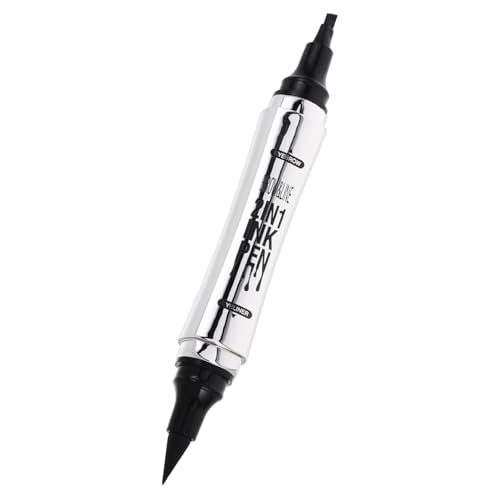 WRITWAA Augenbrauenstift Und Eyeliner Mit Doppeltem Verwendungszweck Flüssiger Eyeliner Eyeliner Stift Mit Pinselspitze Wasserfester Brauenstift Flüssiger Augenbrauenstift von WRITWAA