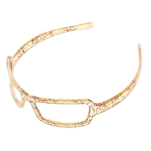 WRITWAA Stylisches Sonnenbrillen-design Haarband Aus Leichtem Für Frauen Dekorativer Haarschmuck Für Verschiedene Anlässe Bequem Und WRITWAA Stylisches Sonnenbrillen-design Haarband Aus Leichtem Für Frauen Dekorativer Haarschmuck Für Verschiedene Anlässe Bequem Und von WRITWAA