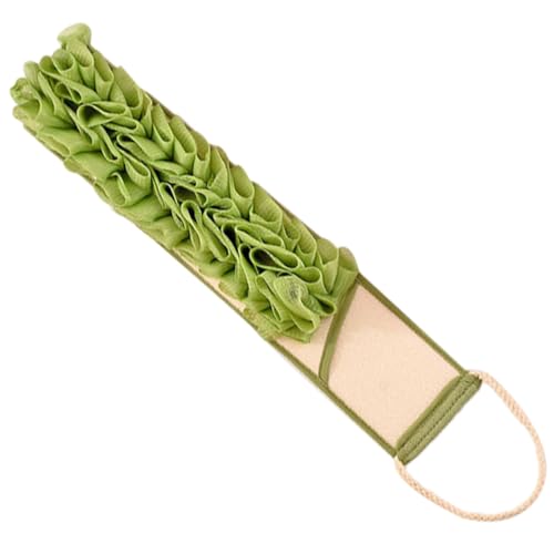 WRITWAA Rückenschrubber Für Dusche Wiederverwendbares Badetuch Körperschrubber Peeling-handtuch Rückenpeeling-tool Körperpeeling-tücher Schrubbtuch Hautfreundliches Duschtuch von WRITWAA