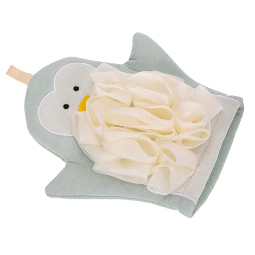 WRITWAA Badetuchbadblumen Körperwäscher Dusche handschuhe Badeschäumende Fäustlinge Schrubbhandschuh Badehandschuhe Duschhandschuh Peeling-Fäustlinge Handtuch von WRITWAA