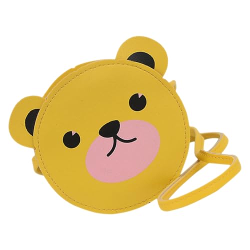 WRITWAA Bären Umhängetasche Für Mädchen Süße Kleine Crossbody Tasche Aus Pu Tragbar Und Leicht Als Schultertasche Oder Alltagstasche von WRITWAA