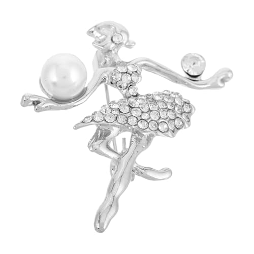 WRITWAA Ballerina-schlüsselanhänger Für Teenager-mädchen Zinklegierung Strass-brosche Anstecknadel Für Tanzshows Ballett Strickjacke Schmuck WRITWAA Ballerina-schlüsselanhänger Für Teenager-mädchen Zinklegierung Strass-brosche Anstecknadel Für Tanzshows Ballett Strickjacke Schmuck von WRITWAA