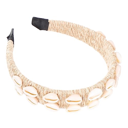 WRITWAA Barock Muschelhaarzubehör Stirnband Mit Dekorativen Muscheln Für Partys Festivals Und Täglichen Gebrauch Angenehm Leicht Und Komfortabel von WRITWAA