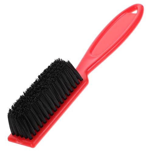 WRITWAA Bartbürste Borste Jack Haarbürste Für Männer Rasierpinsel Friseurbürste Bart-styling-kamm Haarwedel Für Friseure Bürste Für Friseur Haar Friseur Werkzeug Pflegepinsel Rot Abs von WRITWAA