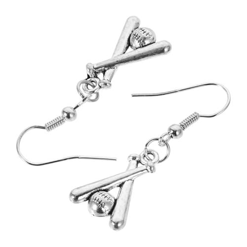 WRITWAA Baseball-ohrringe Für Damen Baumelnde Ohrringe Kreative Ohrringe Tropfenohrringe Für Partys Geeignet Für Valentinstag Sommerstrand Geburtstag Clubs Festivals Verabredungen von WRITWAA