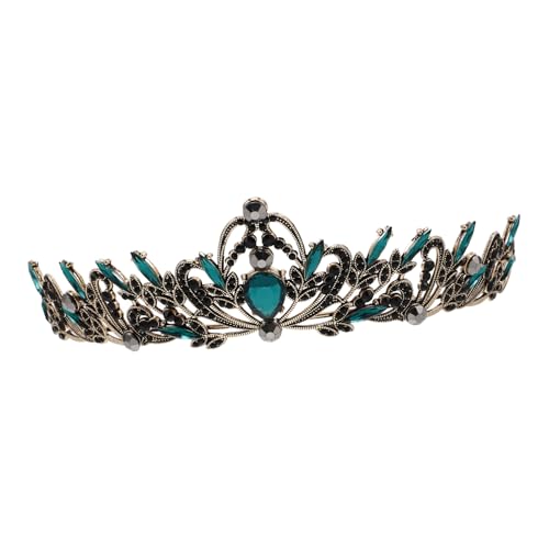 WRITWAA Blattkrone Haarschmuck Brautjungfer Junggesellinnenparty Zu Strassstirnband Kronen Für Bräute Hochzeit Erste Sei Abs Krone Für Frauen Mutter Königin Zinklegierung Grün WRITWAA Blattkrone Haarschmuck Brautjungfer Junggesellinnenparty Zu Strassstirnband Kronen Für Bräute Hochzeit Erste Sei Abs Krone Für Frauen Mutter Königin Zinklegierung Grün von WRITWAA