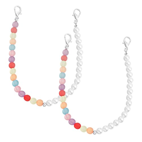 WRITWAA Boho perlen schnürsenkel schuhketten Verstellbar Bunte DIY sneaker schmuckanhänger Modische Schuhdekoration für Damen Passend für Verschiedene Sneaker und Anlässe von WRITWAA