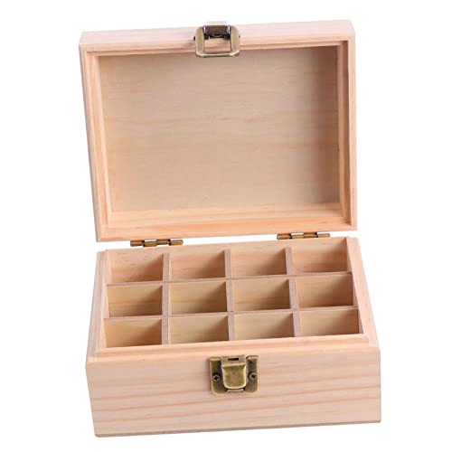 WRITWAA Box Flasche Container Ätherisches Öl Aromatherapie Flaschen Organizer Duft Aromatherapie Öl Öle Tragetasche Holz WRITWAA Box Flasche Container Ätherisches Öl Aromatherapie Flaschen Organizer Duft Aromatherapie Öl Öle Tragetasche Holz von WRITWAA
