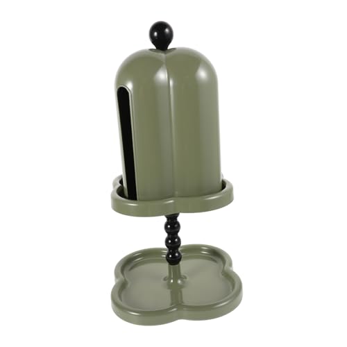 WRITWAA Box Make Up Entferner Baumwollbox Couchtisch Seidenpapierhalter Beauty Organizer Haushalt Doppelschichtiger Taschentuchhalter Taschentuchhalter Für Die Arbeitsplatte von WRITWAA