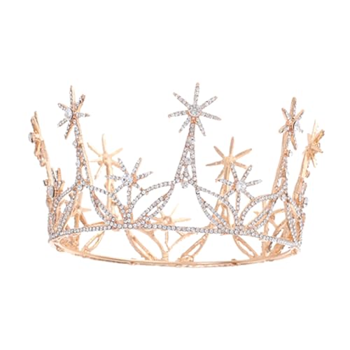 WRITWAA Brautkrone für Damen Sternen Tiara Hochzeitskopfschmuck für Feierlichkeiten Romantische für Hochzeit Geburtstagsfeier und Besondere Anlässe WRITWAA Brautkrone für Damen Sternen Tiara Hochzeitskopfschmuck für Feierlichkeiten Romantische für Hochzeit Geburtstagsfeier und Besondere Anlässe von WRITWAA