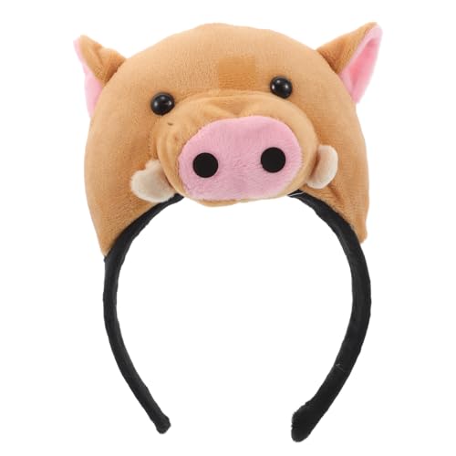 WRITWAA Entzückendes Stirnband für Jungen und Mädchen mit Bauernhoftieren Stilvolles Party- von WRITWAA