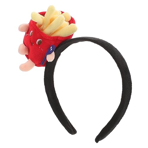 WRITWAA Cartoon Stirnband Form Von Pommes Frites Kreativer Kopfschmuck Für Accessoire Für Kostümpartys Und Cosplay Langlebig Und Rutschfest von WRITWAA