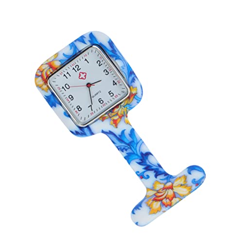 WRITWAA Clip schwesternuhr männergeschenk ansteckuhren für Pfleger damenarmbanduhr Armbanduhr digital Watches for Men Doktor Anzahl Schlüsselanhänger Taschenuhr Anschauen Mann Halskette von WRITWAA