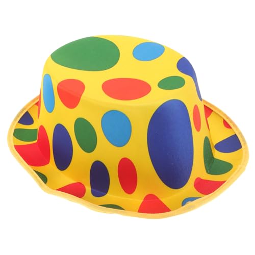 WRITWAA Glitzernder Pailletten-clownhut Party-kopfbedeckung Bühnenhut Für Damen Und Herren Unisex Party Dekorativ von WRITWAA