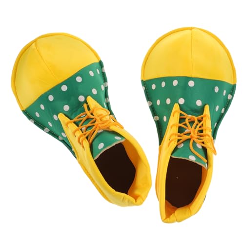 WRITWAA Clownschuhe Erwachsene Verstellbar Strapazierfähig Langlebig für Karneval Kostüm Fasching Party Zubehör Unisex Bühnenauftritt von WRITWAA