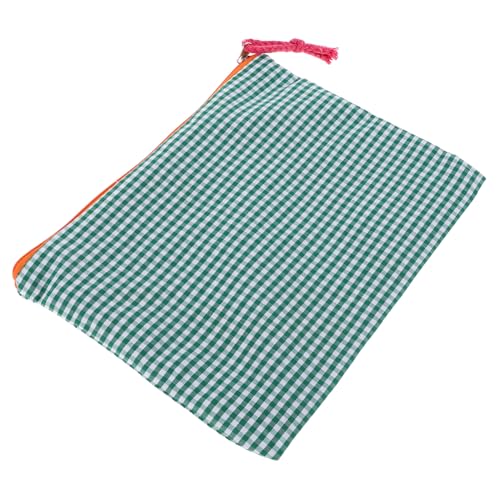 WRITWAA Cotton Kosmetiktasche Im Vintage-Design Tragbare Schminktasche Für Organizer Für Make-up Und Schreibwaren Für Damen Und Mädchen Für Unterwegs von WRITWAA