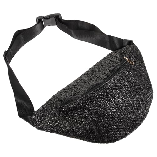 WRITWAA Damen Gürteltasche Modische Hüfttasche Gewebte Gürteltasche Bauchtasche für Frauen Stilvolle Hüfttasche 1 Stück von WRITWAA