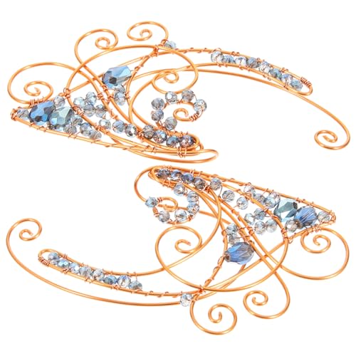 WRITWAA Ohrmanschette Für Frauen Feen-ohrringe Ohrclips Für Mädchen Statement-ohrschmuck Ästhetischer Ohrschmuck von WRITWAA