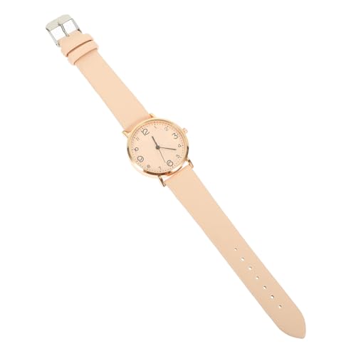 WRITWAA Damenuhr damenarmbanduhr Ladies Watch Appel watchs Wrist Watch Stylische Uhr Geburtstagsgeschenk für Frauen modische Armbanduhr Partygeschenk dekorative Armbanduhr Legierung Rosa von WRITWAA