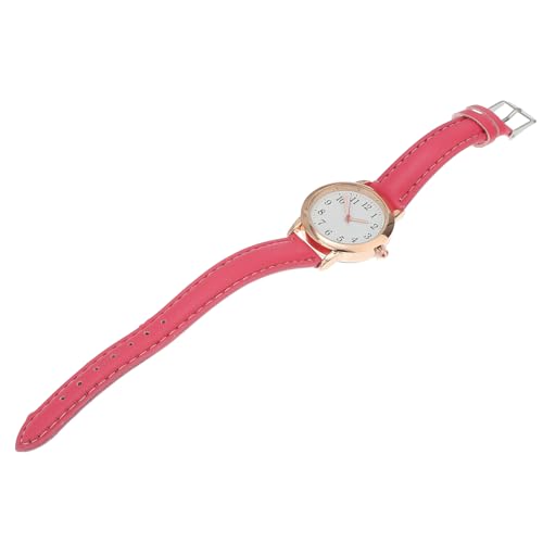 WRITWAA Frauen Uhr wasserdichte Quarzarmbanduhr Mit Pu Lederband Casual Armbanduhr Für Damen Für Alltag Und Besondere Anlässe von WRITWAA