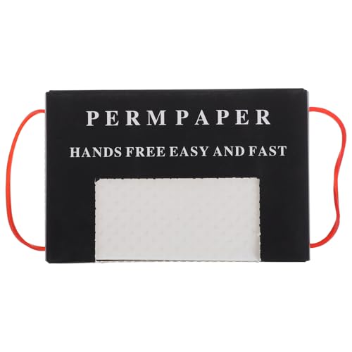 WRITWAA Dauerwelle Papier Einweg Lockenwickelpapier Für Kalte Und Heiße Dauerwellen Friseur Haarfärbepapier Streifen Für Dauerwellenstäbe Atmungsaktives Ultradünnes Design von WRITWAA