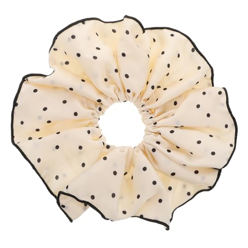 WRITWAA Haarbänder Mit Gepunkteter Spitze Elastische Haarschmuck Für Damen Scrunchy Für Kopfbedeckung Stilvolle Haaraccessoires von WRITWAA