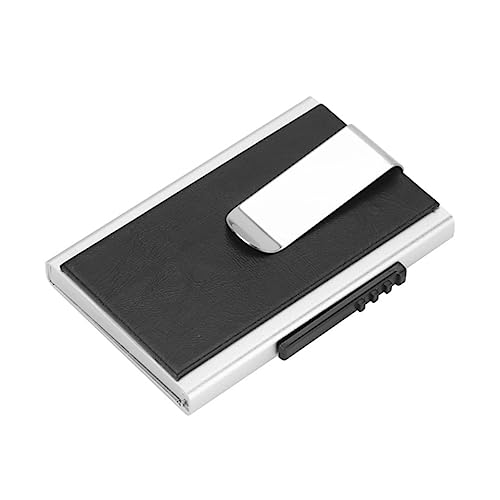 WRITWAA Aluminiumlegierung Kredithalter Herren Kreditkarten Box Mit Diebstahlschutz Halter Aus Aluminiumlegierung Praktisch Und Leicht Für Täglichen Gebrauch von WRITWAA