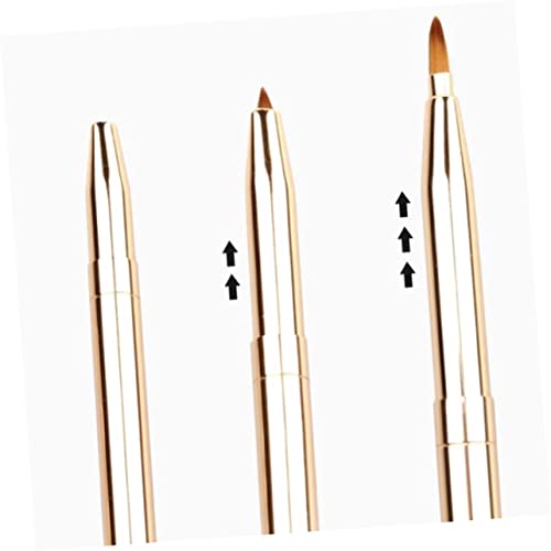 WRITWAA Doppelseitiger Lippenpinsel Mit Einziehmechanismus Für Make-up Und Kosmetik Beidseitig Verwendbar Kompakt Und Praktisch Für Frauen Und Mädchen WRITWAA Doppelseitiger Lippenpinsel Mit Einziehmechanismus Für Make-up Und Kosmetik Beidseitig Verwendbar Kompakt Und Praktisch Für Frauen Und Mädchen von WRITWAA