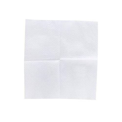 WRITWAA Dünnes Make Up Entferner Blatt Peeling Kosmetik Wiederverwendbar Für Haut Und Gesicht Weiche Tupfer Schwamm Pads Baumwolle Make Up Pad Weiß von WRITWAA