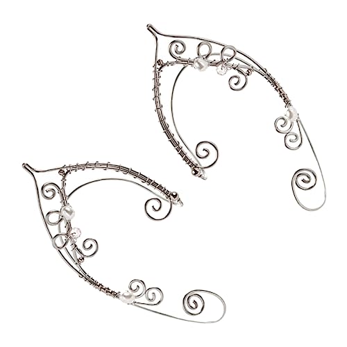 WRITWAA Ear Clip Ohrclips Ohrlöcher Damen Ohrmanschette Ohrklemme Handgefertigte Ohrschmuck Elegant und Langlebig für Alltag und Party von WRITWAA