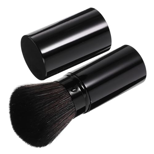 WRITWAA Einziehbarer Puderpinsel Tragbarer Rougepinsel für Damen Mehrzweck Make Up Tool Kompakt und Leicht für Lose Puder und Blush von WRITWAA