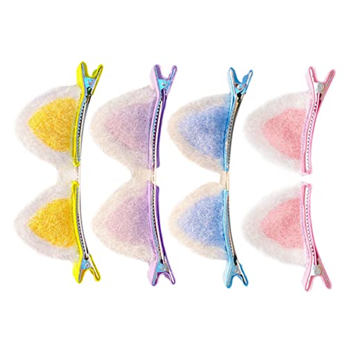 WRITWAA Einzigartige Haarklammer Mit Katzenohren 8 Stück Tierohr-haarspange Für Frauen Und Mädchen Cosplay-party von WRITWAA